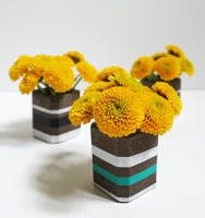 http://www.plasteranddisaster.com/modern-cement-bud-vases/