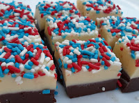 http://happierthanapiginmud.blogspot.com/2015/06/4th-of-july-fudge-aka-ridiculously-easy.html