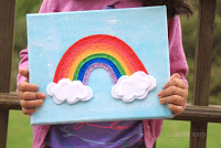 http://www.smilingcolors.com/2015/06/diy-nursery-wall-art-felt-rainbow-on-canvas/