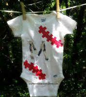 http://southernbelleseamstress.com/2015/05/how-to-sew-a-baseball-onesie-with-letter/