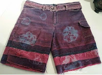 http://www.upcycleddesignlab.com/2015/05/denim-redo-upcycled-tie-dye-denim-shorts-.html