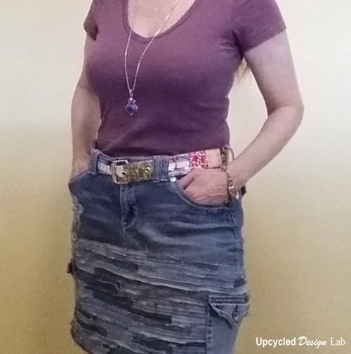 http://www.upcycleddesignlab.com/2015/03/t-7-and-counting-denim-do-over-upcycled-denim-skirt.html