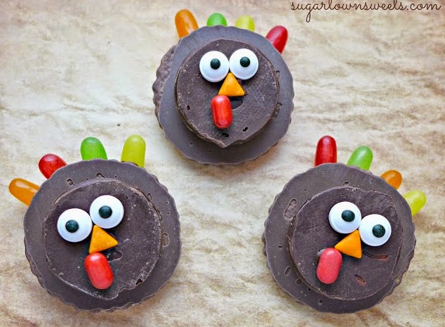 http://sugartown-sweets.blogspot.com/2014/11/easy-cookies-candy-turkey-craft.html