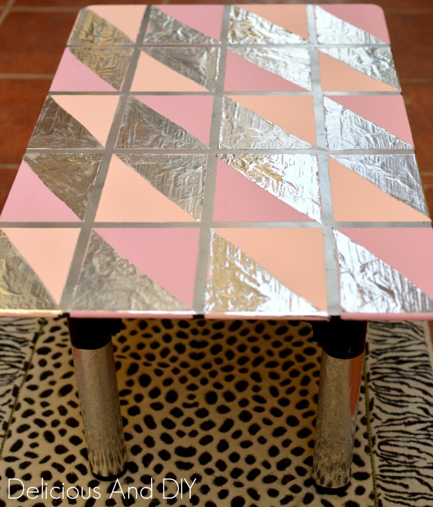 http://www.deliciousanddiy.com/2014/09/04/diy-faux-silver-leaf-table/