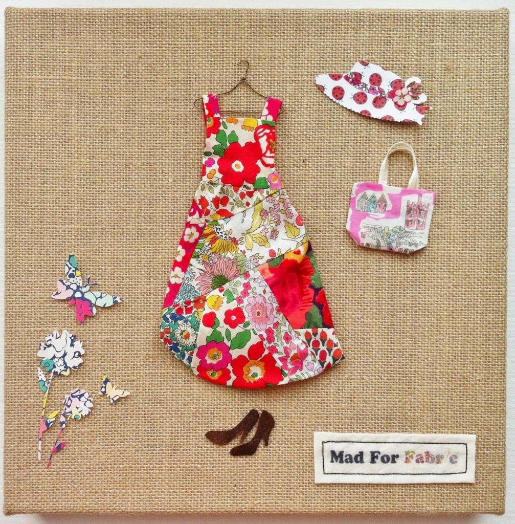 http://www.madforfabric.com/2014/08/07/mixed-media-fabric-scrap-art-tutorial/