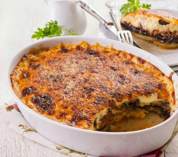 http://theseamanmom.com/potato-and-meat-moussaka/