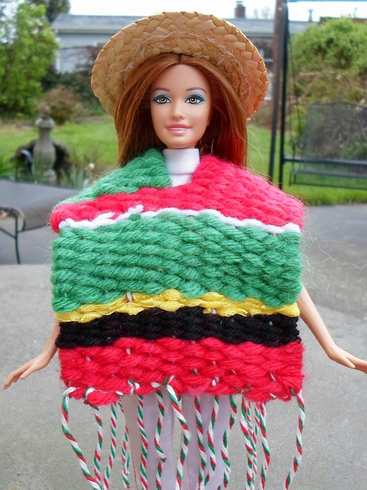 http://happierthanapiginmud.blogspot.com/2014/05/hand-woven-mexican-poncho-for-barbie.html