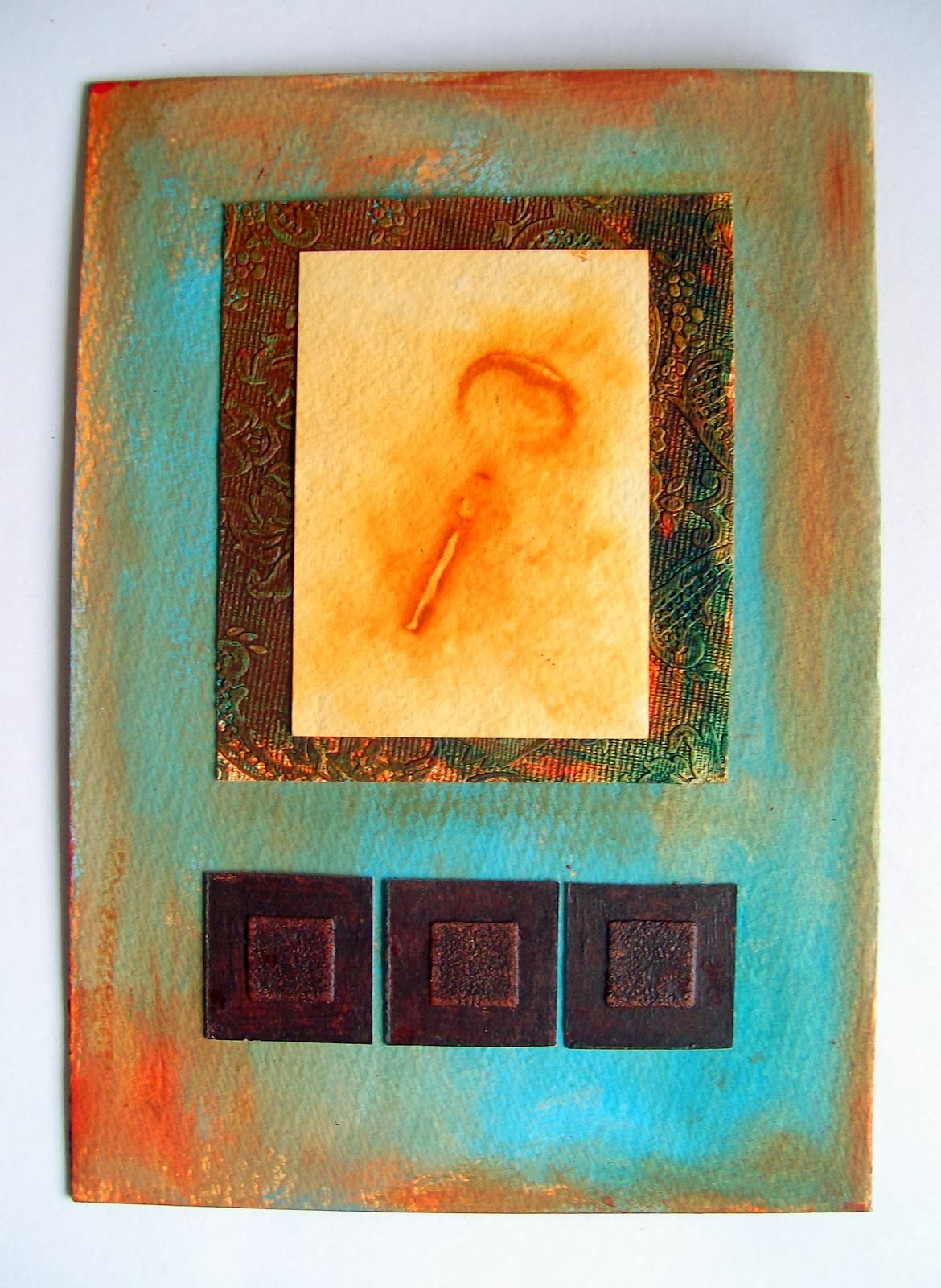 http://artangeloriginalart.blogspot.co.uk/2014/02/mixed-media-art-rust-print-technique.html