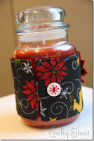 http://craftystaci.com/2013/12/11/quick-and-easy-giftcandle-jar-cozy/