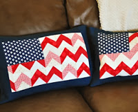 http://www.stubbornlycrafty.com/2013/06/chevron-flag-pillow-cover-tutorial/